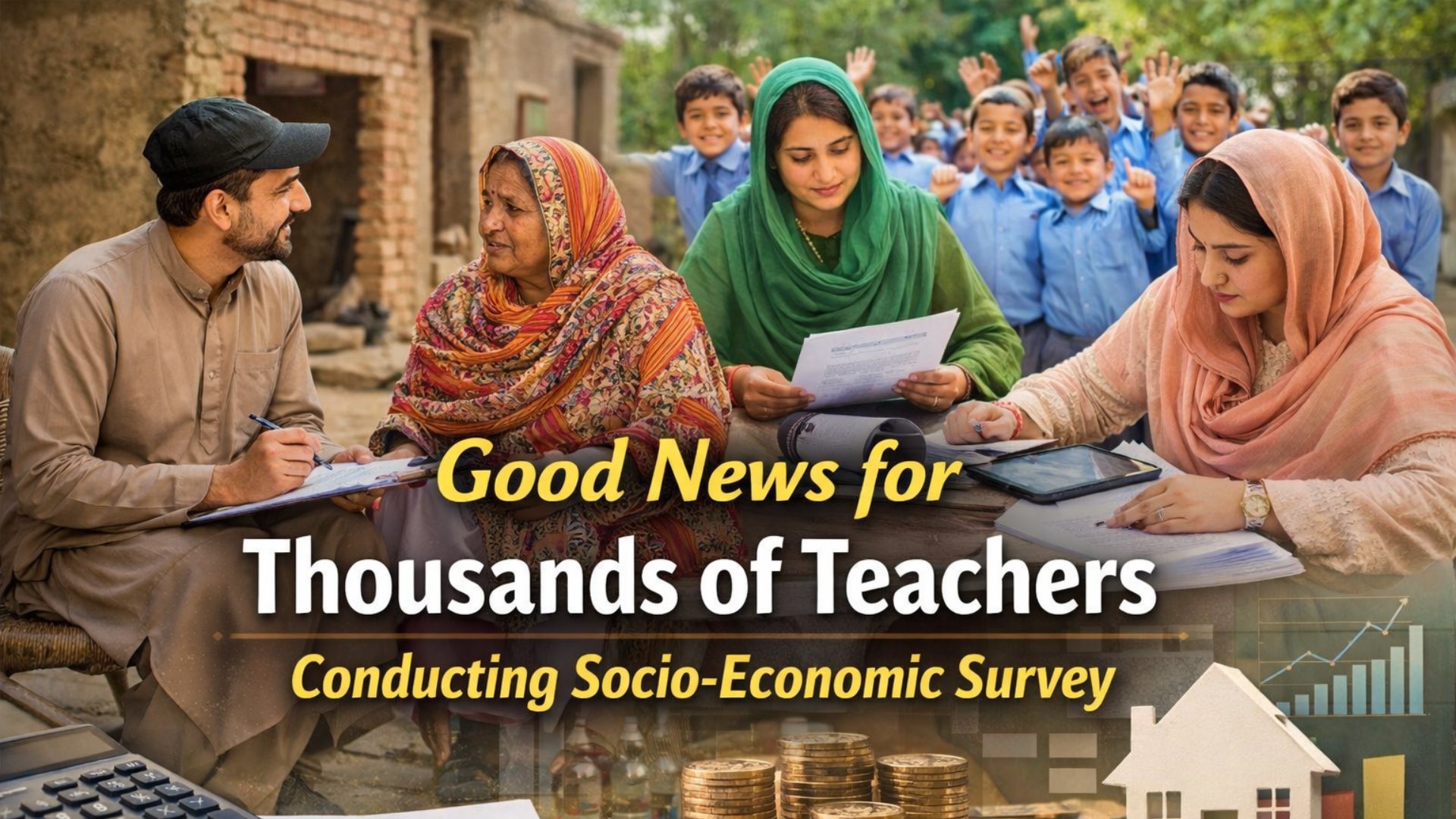 Relief Announced for Thousands of Teachers Working on Socio-Economic Survey